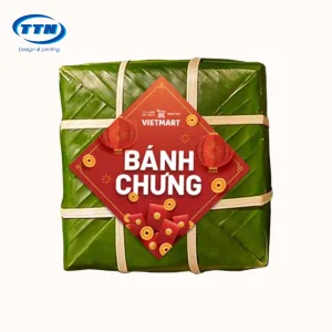 Xưởng in tem dán bánh chưng theo yêu cầu giá rẻ tại Hà Nội