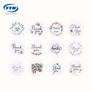 Xưởng in tem cảm ơn, thankyou theo yêu cầu giá rẻ tại Hà nội