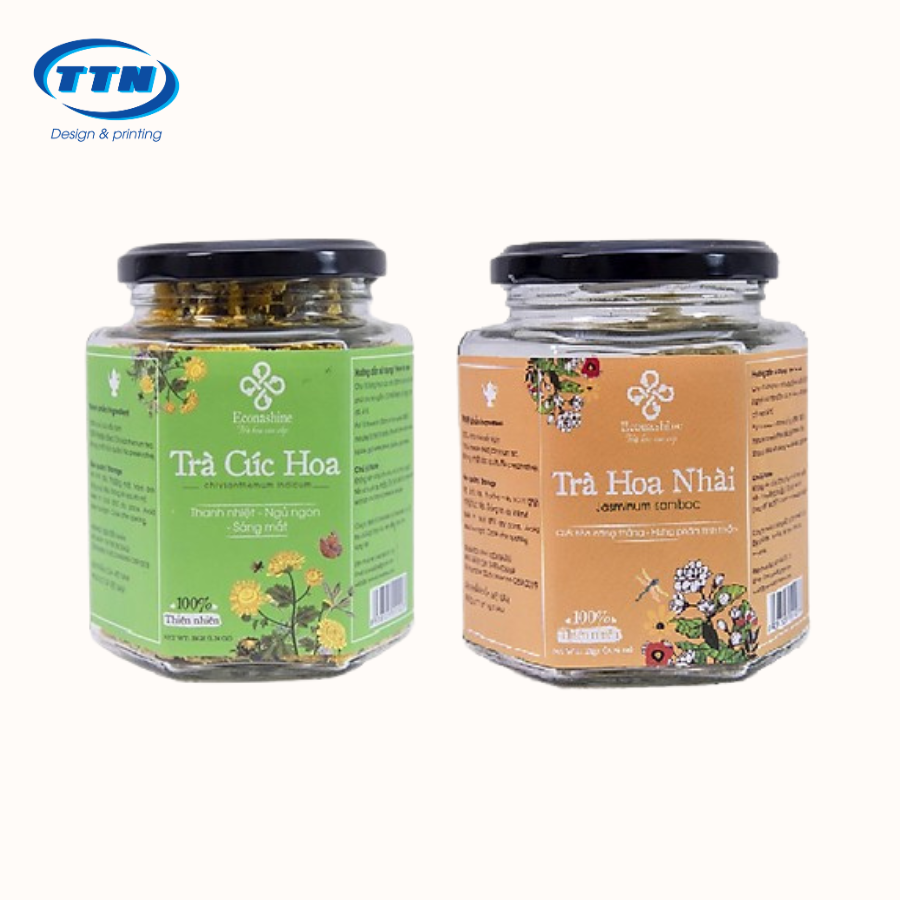 Xưởng In Tem Nhãn Trà Hoa Giá Rẻ Chất Lượng Số #1 Hà Nội