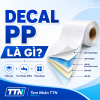 Decal PP là gì, cấu tạo và ứng dụng của decal PP
