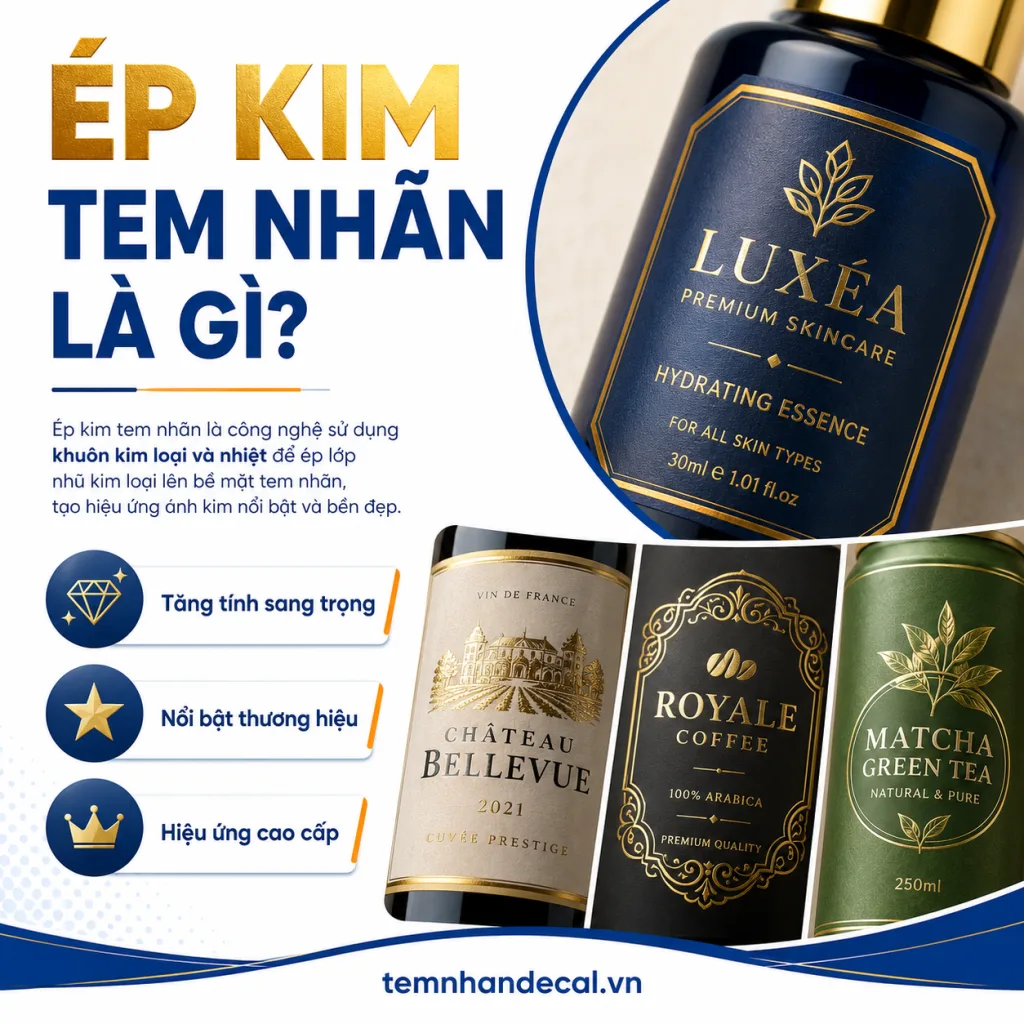 Ép Kim Tem Nhãn Là Gì? 9 Lưu Ý Để Thành Phẩm Đẹp